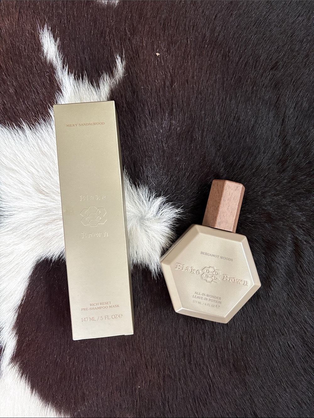 Bergamot Woods Leave-In Potion — Cream